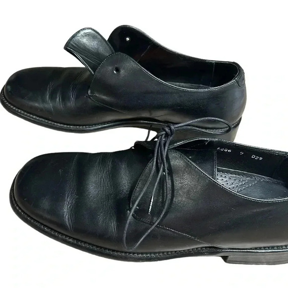 Cole Haan men shoes ,Studio,size 9D .crafted in Italy,leather,black,lace up - Picture 4 of 13